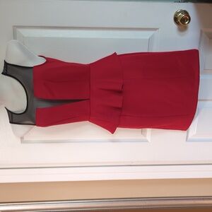 Dress Peplum Dress Size Small